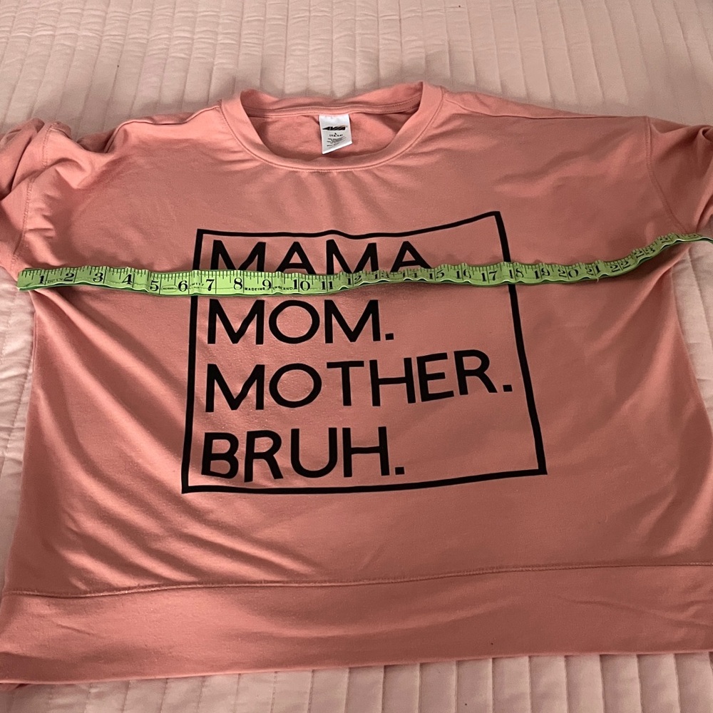Mama Mom Mother Bruh funny sweatshirt L - Picture 4 of 6